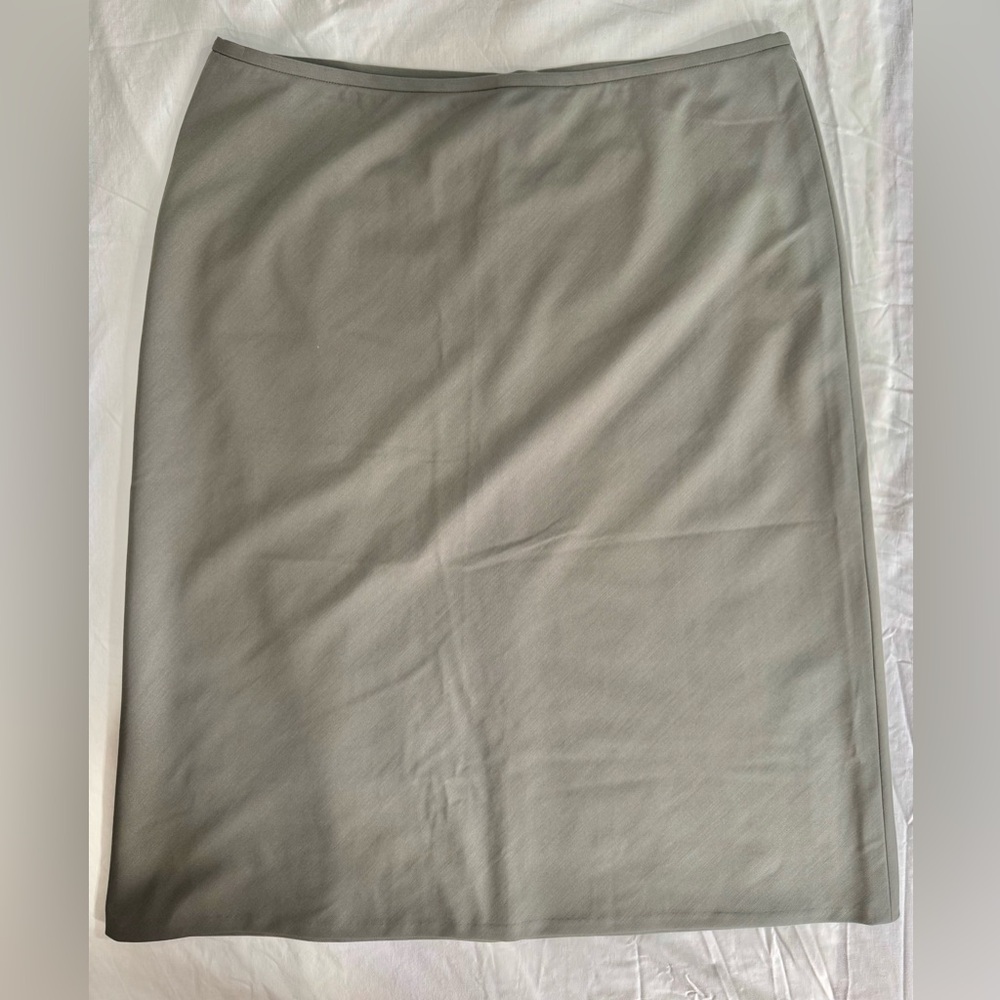 Brooks Brothers Tan Cream Pencil Skirt Casual